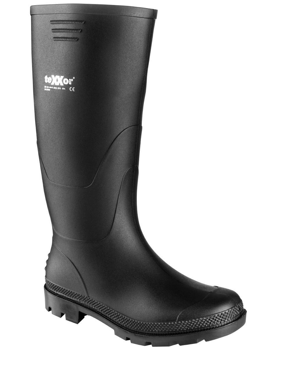 Gummistiefel Markant schwarz, Größe 38