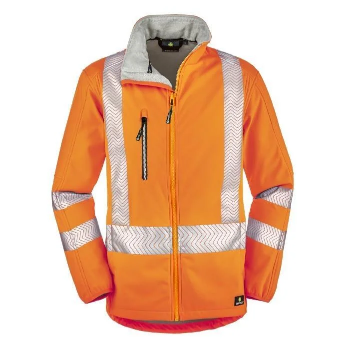 Warnschutz-Softsh.jacke TYLER, leuchtorange, Gr.L