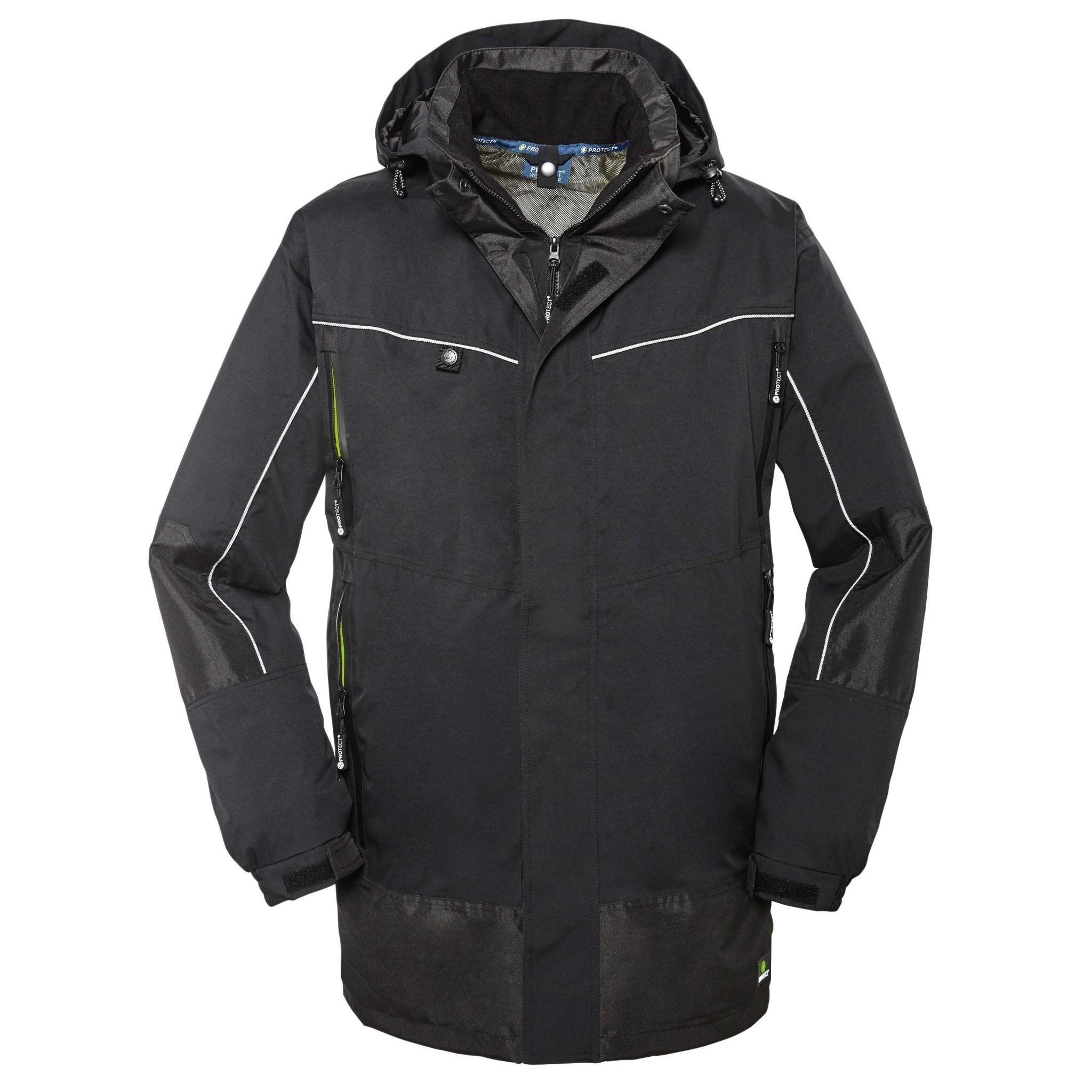 Wetterschutz-Jacke PHILLY schwarz, Gr.L