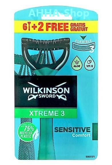 Wilkinson Xtreme3 Sensitive Einweg 8er Pack