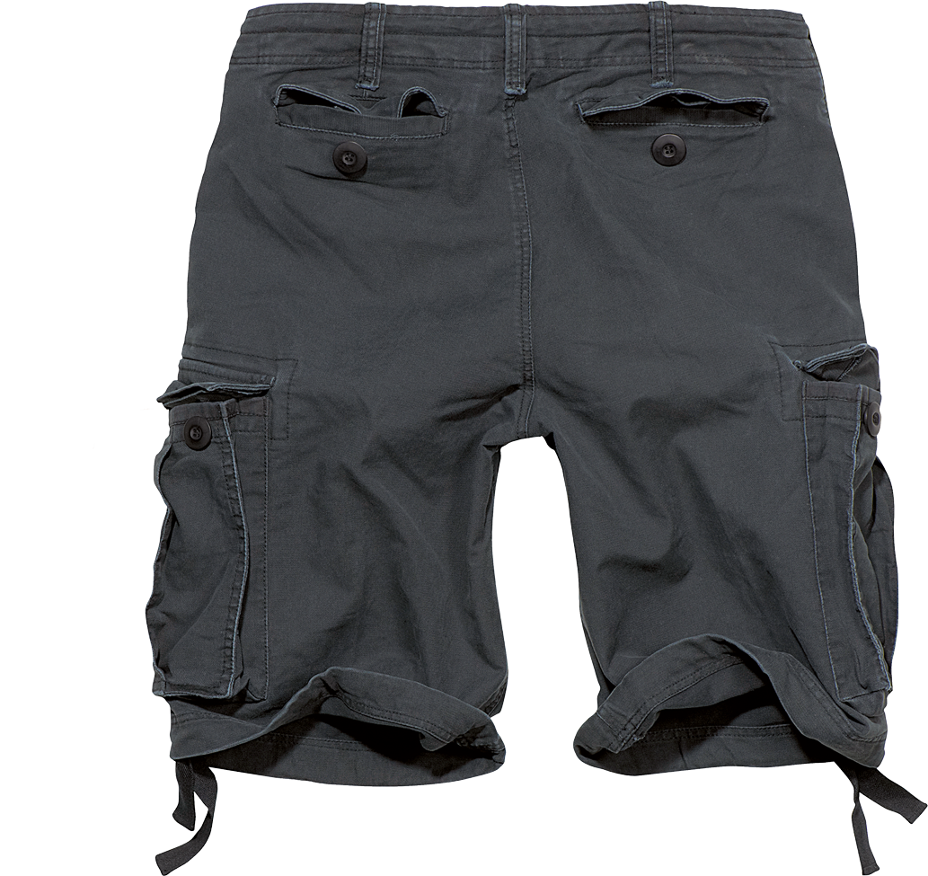 Brandit Vintage Classic Shorts Farbe schwarz, Größe 3XL