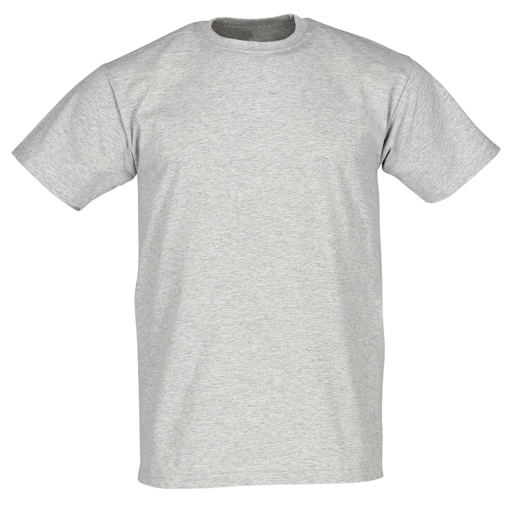 FRUIT OF THE LOOM Super Premium T-Shirt, Farbe graumelliert, Gr.M, 5er Pack.