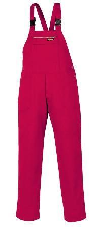 teXXor Latzhose 290g/m²  rot, Größe 24