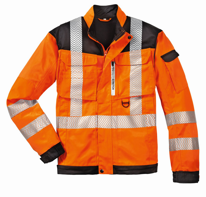 4PROTECT® Warnschutz-Bundjacke KENTUCKY , leuchtorange, Gr.S