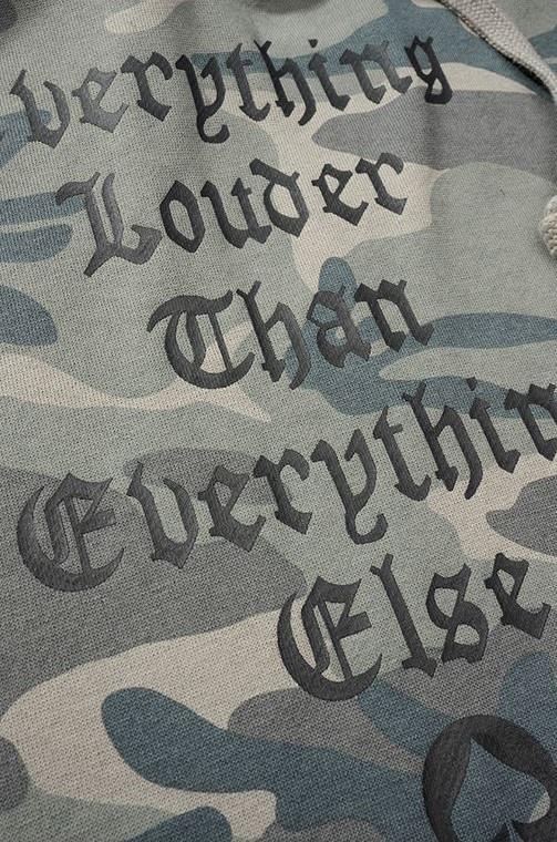 Brandit MOTÖRHEAD Sweathoody grey camo, Größe XL