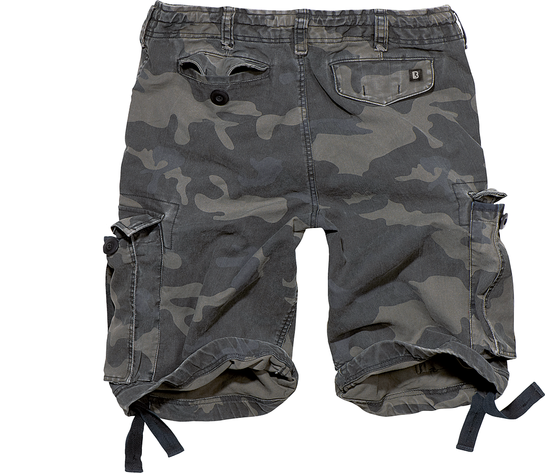 Brandit Vintage Classic Shorts Farbe darkcamo, Größe 6XL