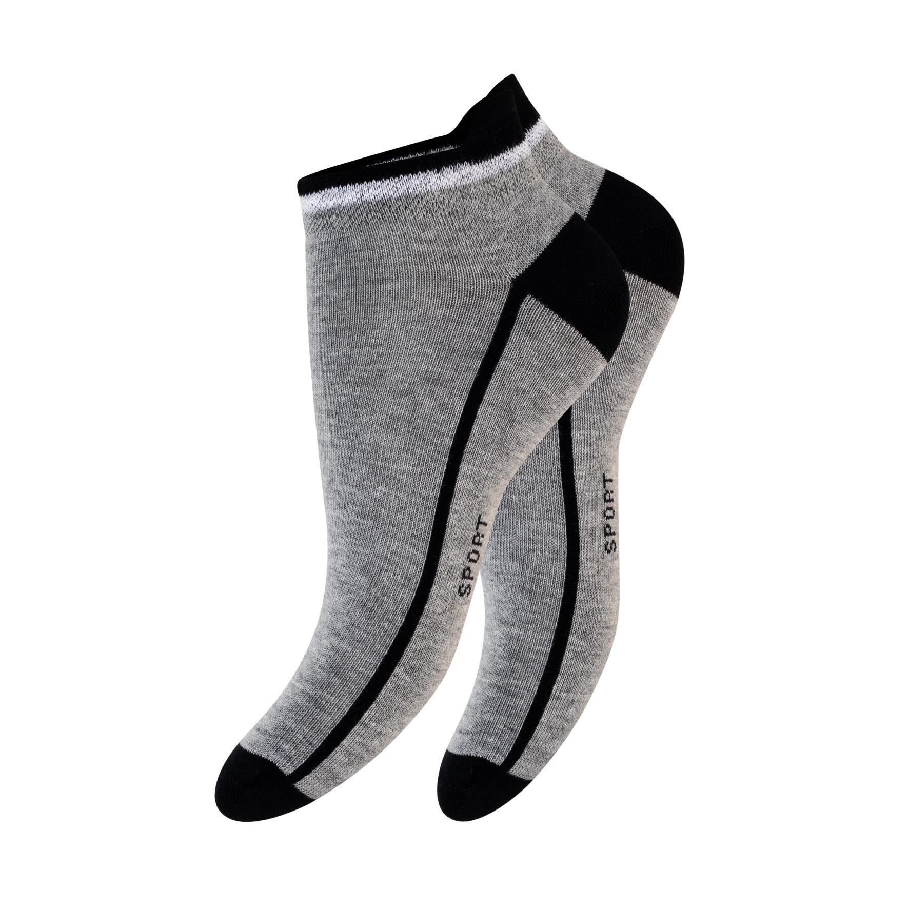 Herren Sneaker-Socken 72180 , Gr. 43/46, farbig gem., 4 x 4er-Pack