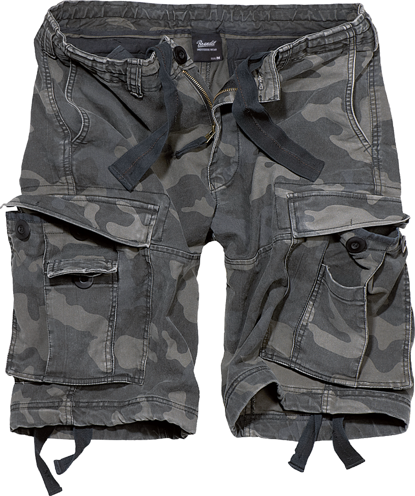 Brandit Vintage Classic Shorts Farbe darkcamo, Größe M