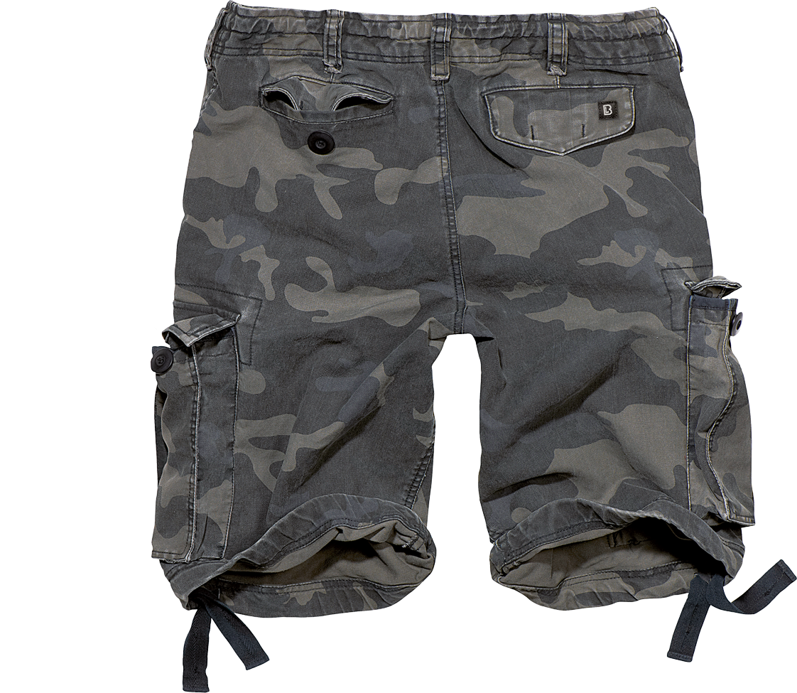 Brandit Vintage Classic Shorts Farbe darkcamo, Größe M