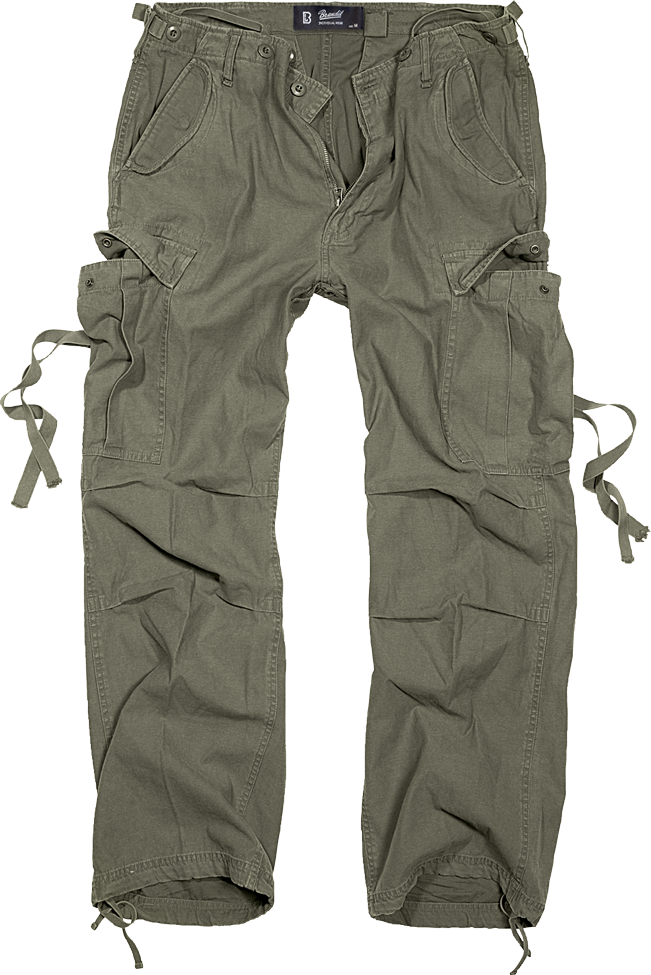 Brandit M65 Vintage Trousers oliv, Größe XL