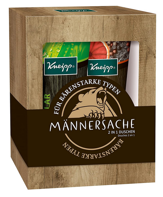 Kneipp Geschenkset Männersache 2 in 1 Duschen, 2 x 200ml 