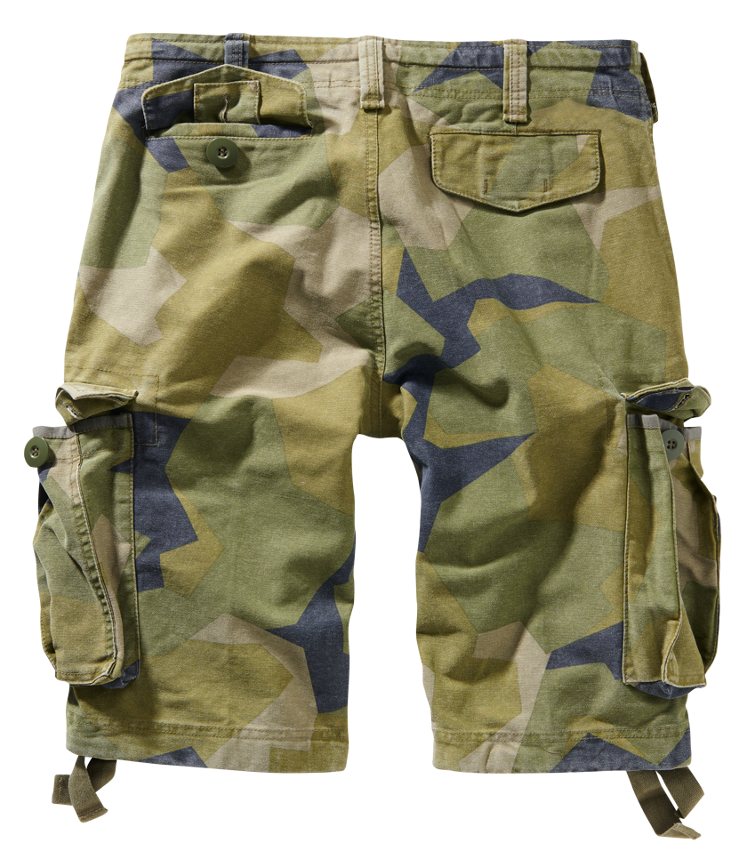 Brandit Vintage Classic Shorts Farbe swedish camo, Größe 3XL