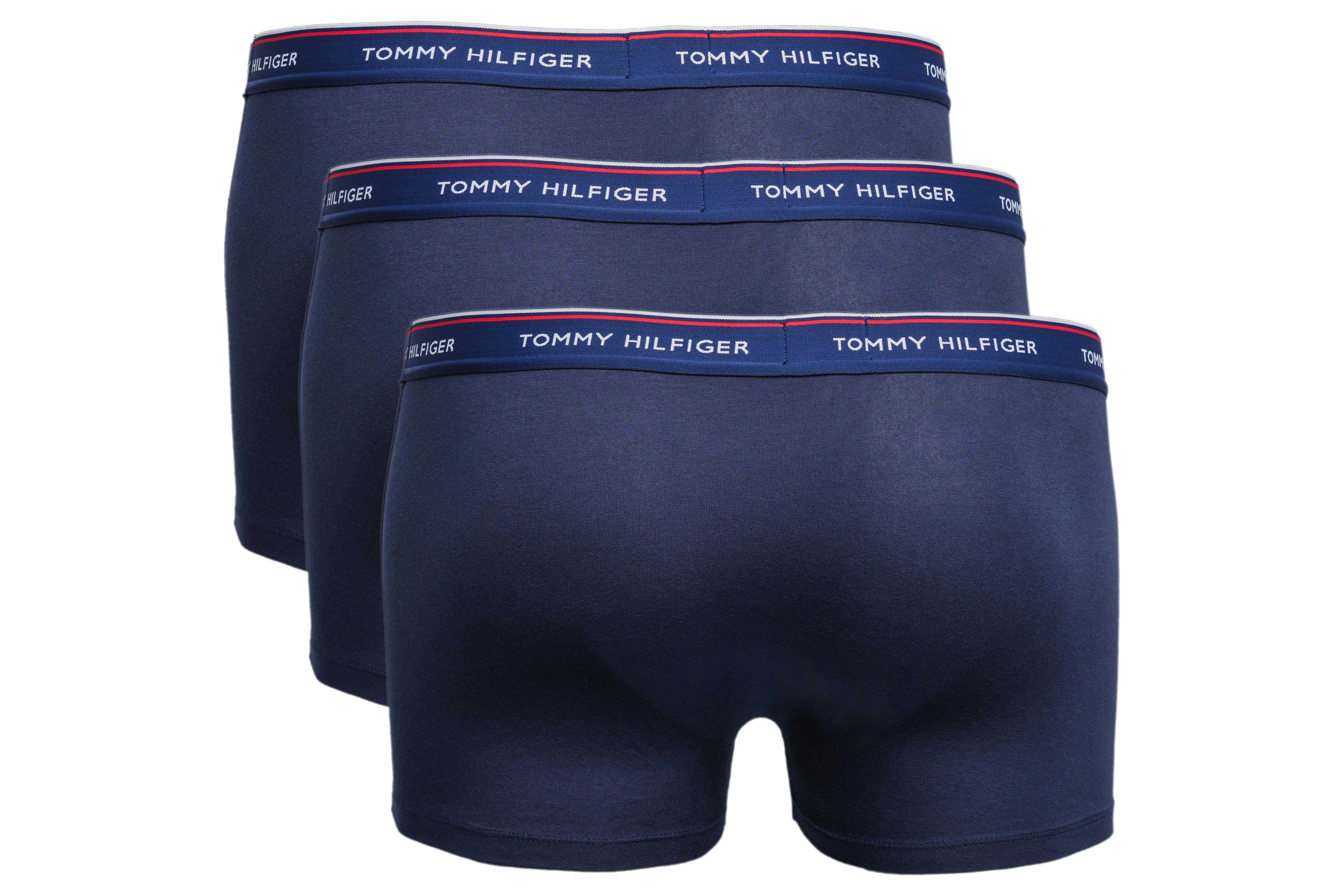 TOMMY HILFIGER 3er-Pack Boxershorts, Farbe dunkelblau, Größe S
