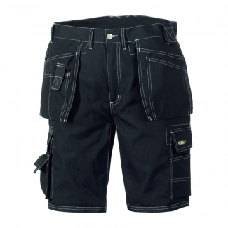 teXXor Canvas Shorts "Bermuda", kurze Berufshose, Farbe schwarz, Gr. 52