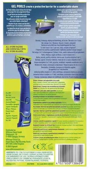 Wilkinson Hydro 5 Groomer Rasierapparat, Trimmer, Styler mit 1 Klinge